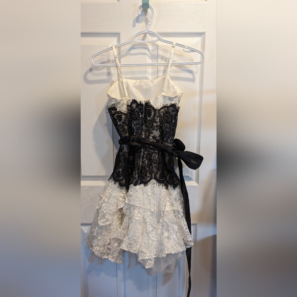 💙 FIESTA 💙 Vintage Inspired Lace Ruffle Dress - Picture 4 of 8